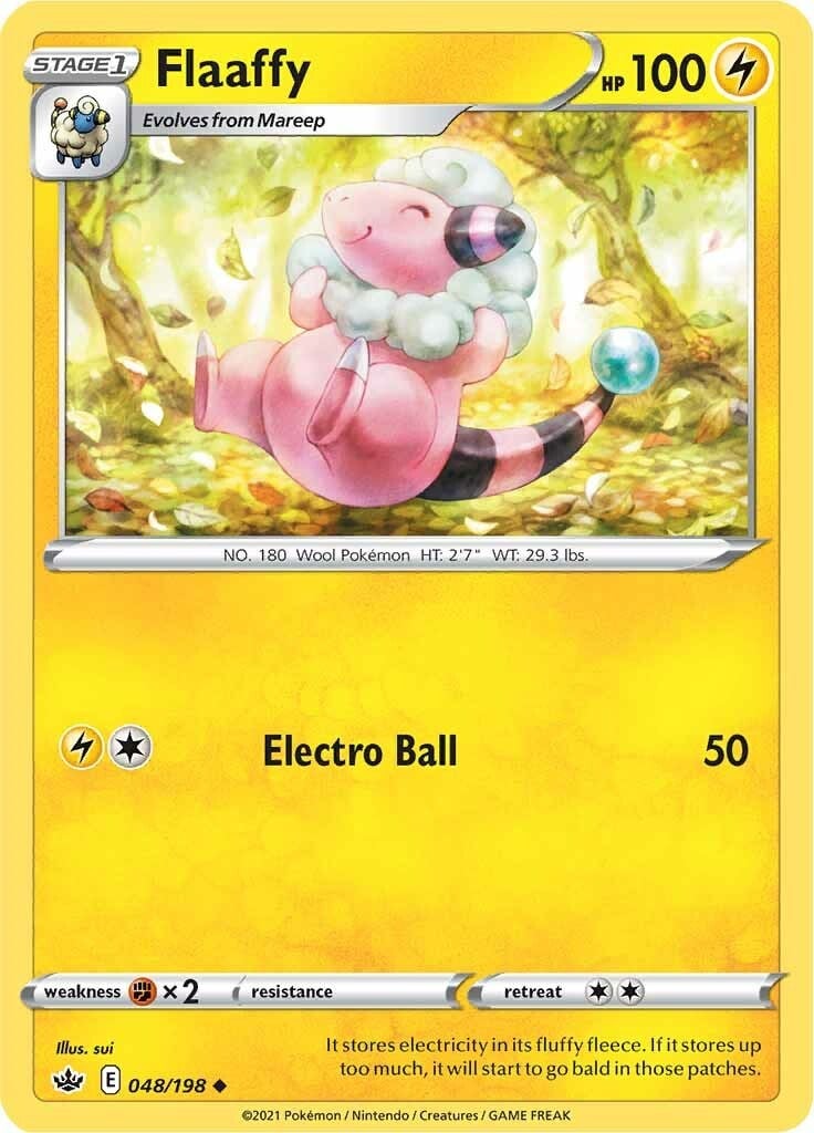 Flaaffy Chilling Reign | Pokmon | CardTrader Flaaffy Chilling Reign | Pokmon | CardTrader