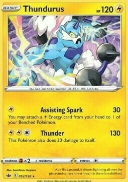 Thundurus [Assisting Spark | Thunder] Card Front