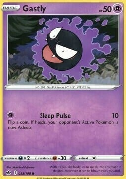 Gastly [Sleep Pulse] Card Front