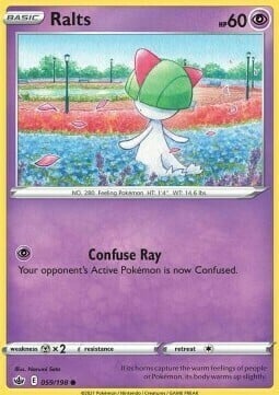 Ralts [Confuse Ray | Chilling Reign] Frente