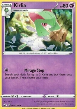 Kirlia [Mirage Step] Card Front
