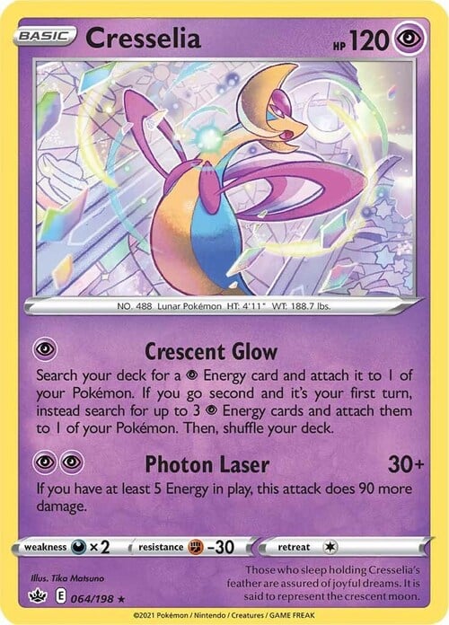 Cresselia Card Front