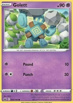 Golett [Pound | Punch] Card Front