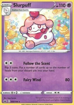 Slurpuff [Follow the Scent | Fairy Wind] Card Front