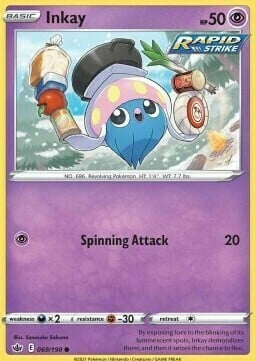 Inkay [Spinning Attack] Card Front