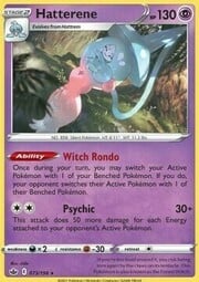 Hatterene [Witch Rondo | Psychic]