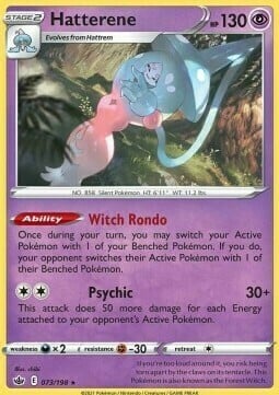 Hatterene [Witch Rondo | Psychic] Card Front