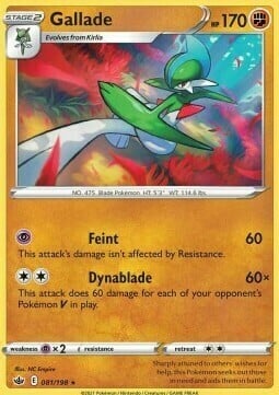 Gallade Card Front
