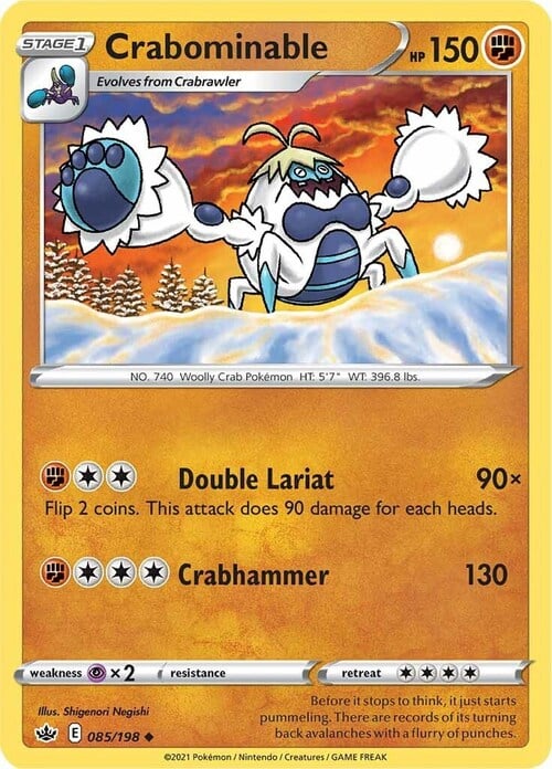 Crabominable Card Front
