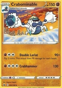 Crabominable [Double Lariat | Crabhammer] Card Front