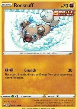 Rockruff [Crunch] Card Front