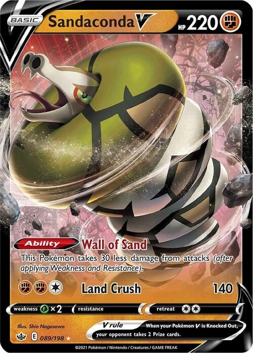 Sandaconda V Card Front