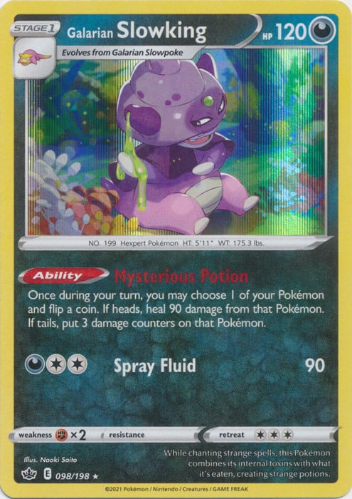 Galarian Slowking Card Front