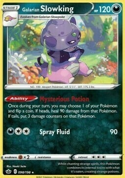 Galarian Slowking Card Front