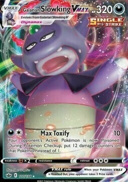 Galarian Slowking VMAX [Max Toxify] Card Front