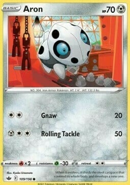 Aron [Gnaw | Rolling Tackle] Frente