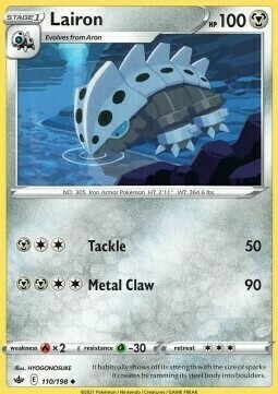 Lairon [Tackle | Metal Claw] Card Front