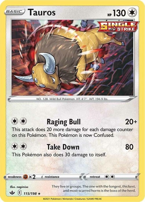 Tauros Card Front