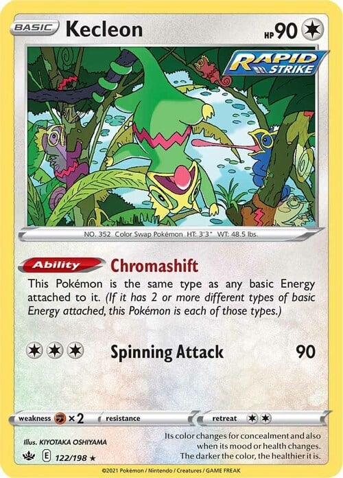 Kecleon Card Front