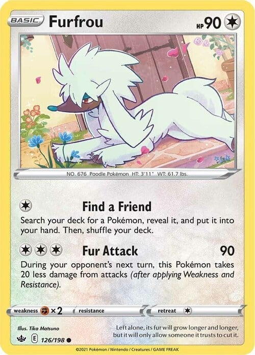Furfrou Card Front