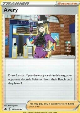 Avery Card Front