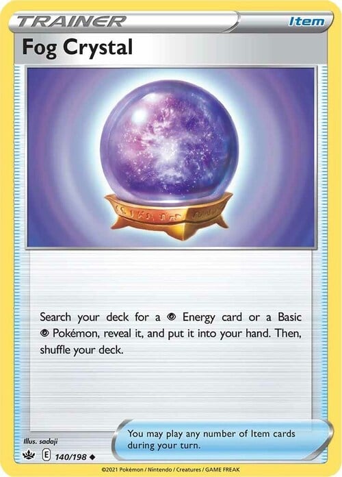Fog Crystal Card Front