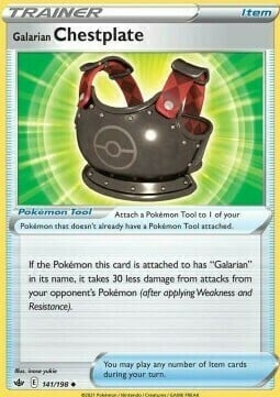 Galarian Chestplate Card Front