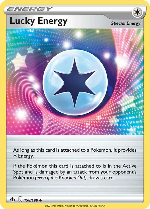Lucky Energy Card Front