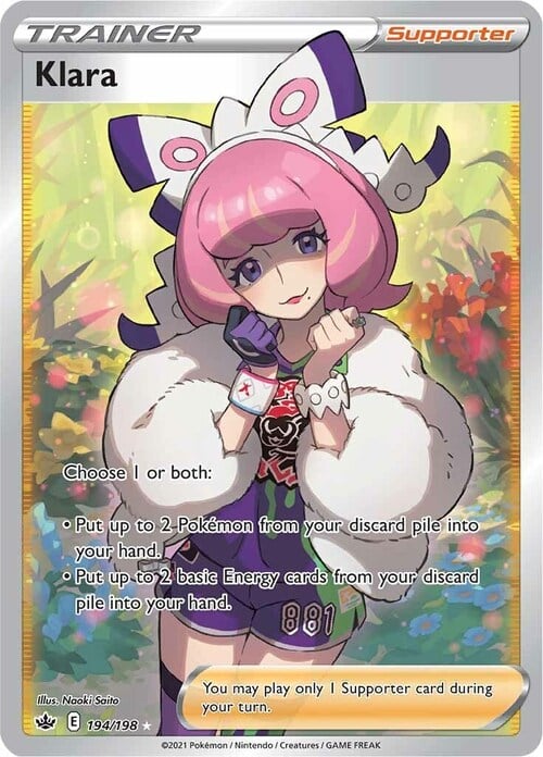 Klara Card Front