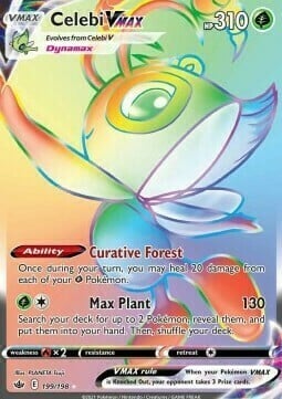 Celebi VMAX [Curative Forest | Max Plant] Frente