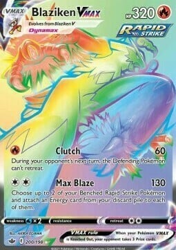 Blaziken VMAX [Clutch | Max Blaze] Card Front