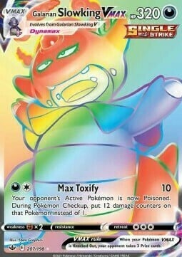 Galarian Slowking VMAX [Max Toxify] Card Front