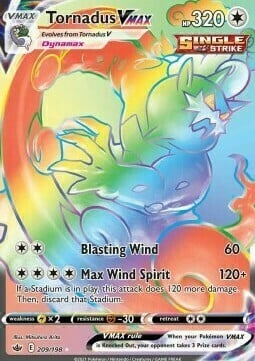 Tornadus VMAX [Blasting Wind | Max Wind Spirit] Frente