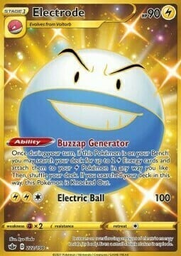 Electrode [Buzzap Generator | Electric Ball] Card Front