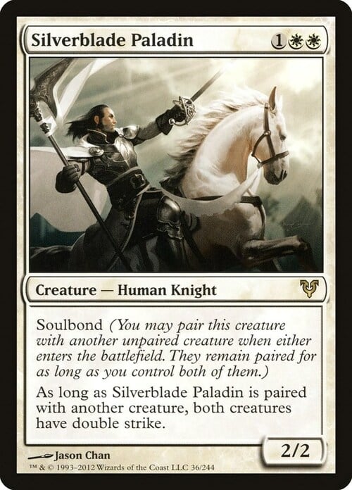 Silverblade Paladin Card Front