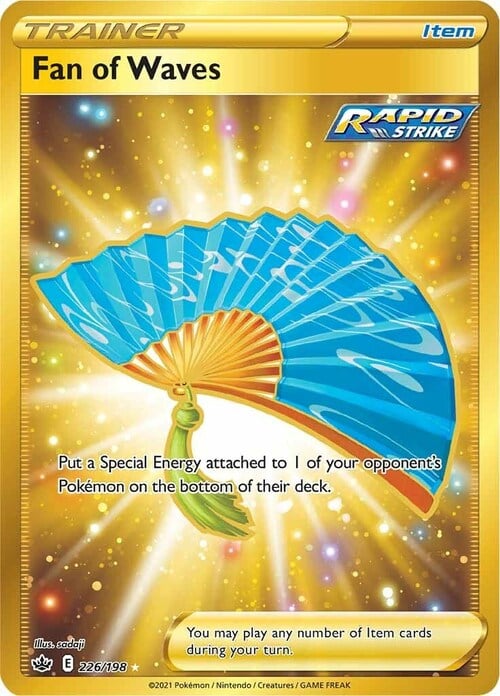 Fan of Waves Card Front