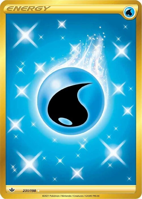 Water Energy Card Front