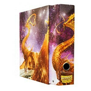 Dragon Shield: Gold "Glist" Slipcase Ring Binder