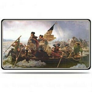 Fine Art: Washington Crossing the Delaware Playmat