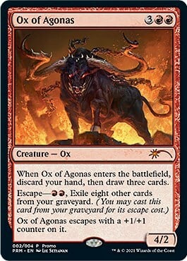 Ox of Agonas Card Front