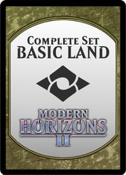 Set de Tierras Basicas de Horizontes de Modern 2: Extras