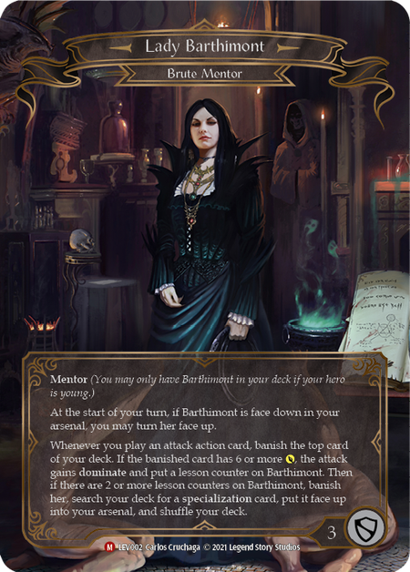 Lady Barthimont Card Front