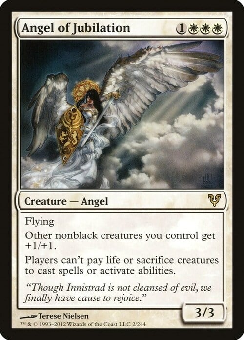 Angel of Jubilation Card Front