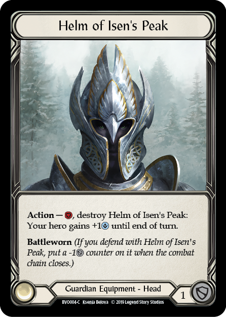 Helm of Isen's Peak Card Front