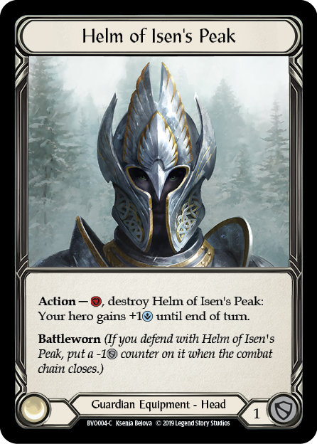Helm of Isen's Peak Card Front