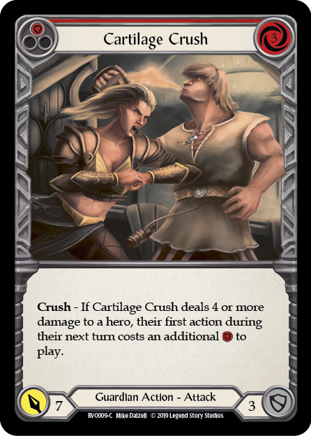 Cartilage Crush - Red Card Front
