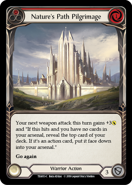 Nature's Path Pilgrimage - Red Card Front