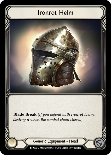 Ironrot Helm Card Front
