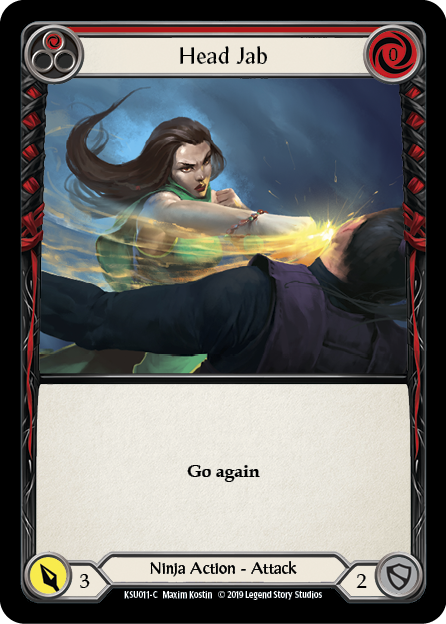 Colpo alla Testa - Rosso Card Front