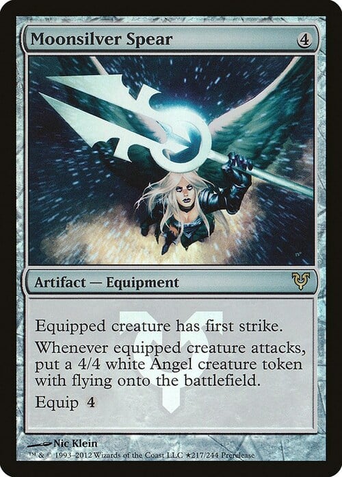 Moonsilver Spear Card Front
